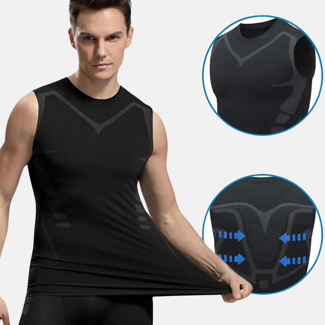SlimForm™ – Débardeur Amincissant Gainant pour Homme