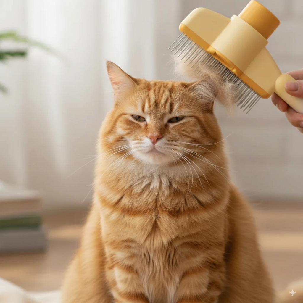 ZenBrush™ – Brosse auto-nettoyante pour chat