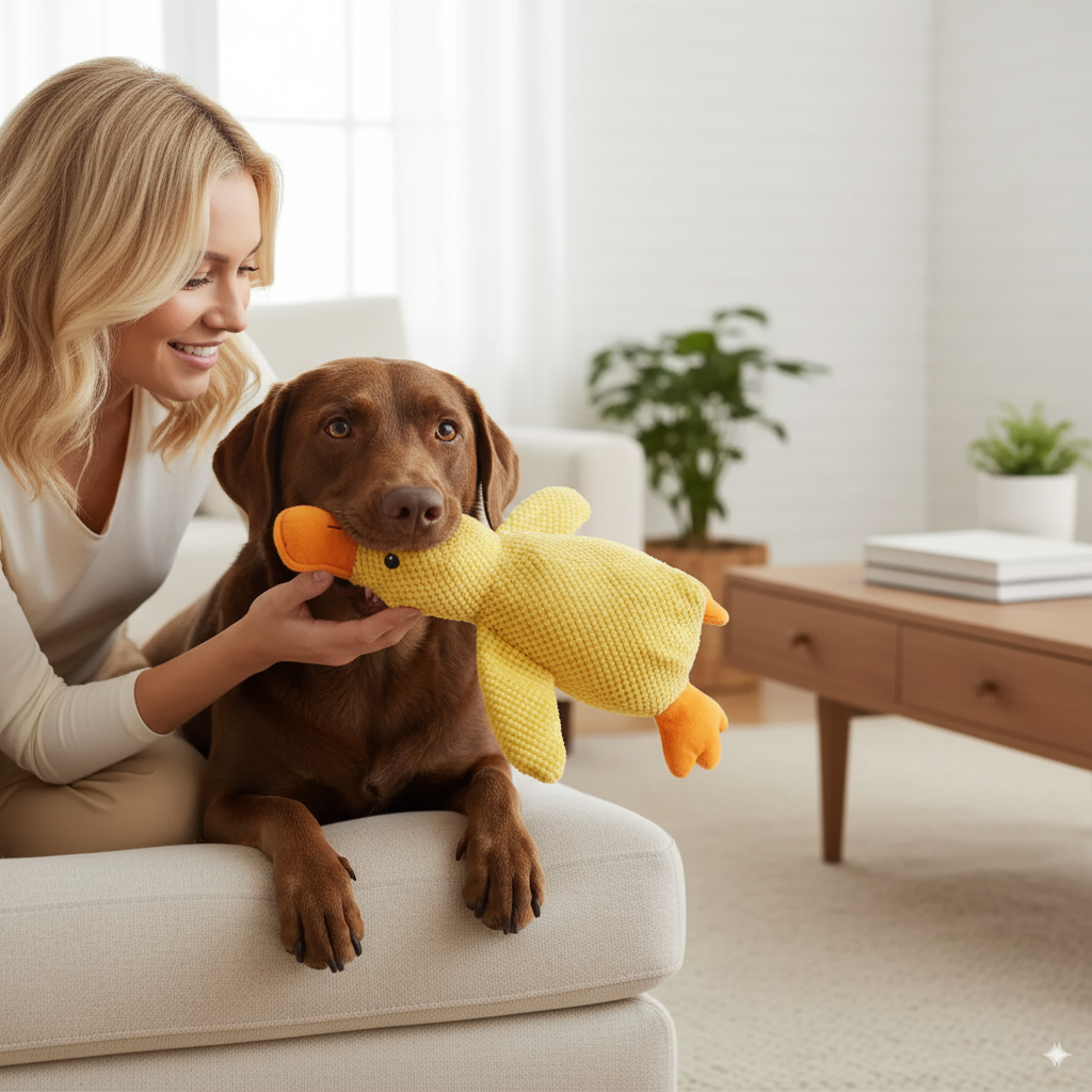 Ducky™ - Le canard anti-stress pour chien