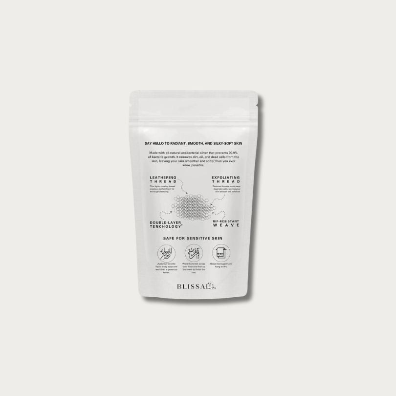 Blissal Glow™ – Serviette exfoliante antibactérienne