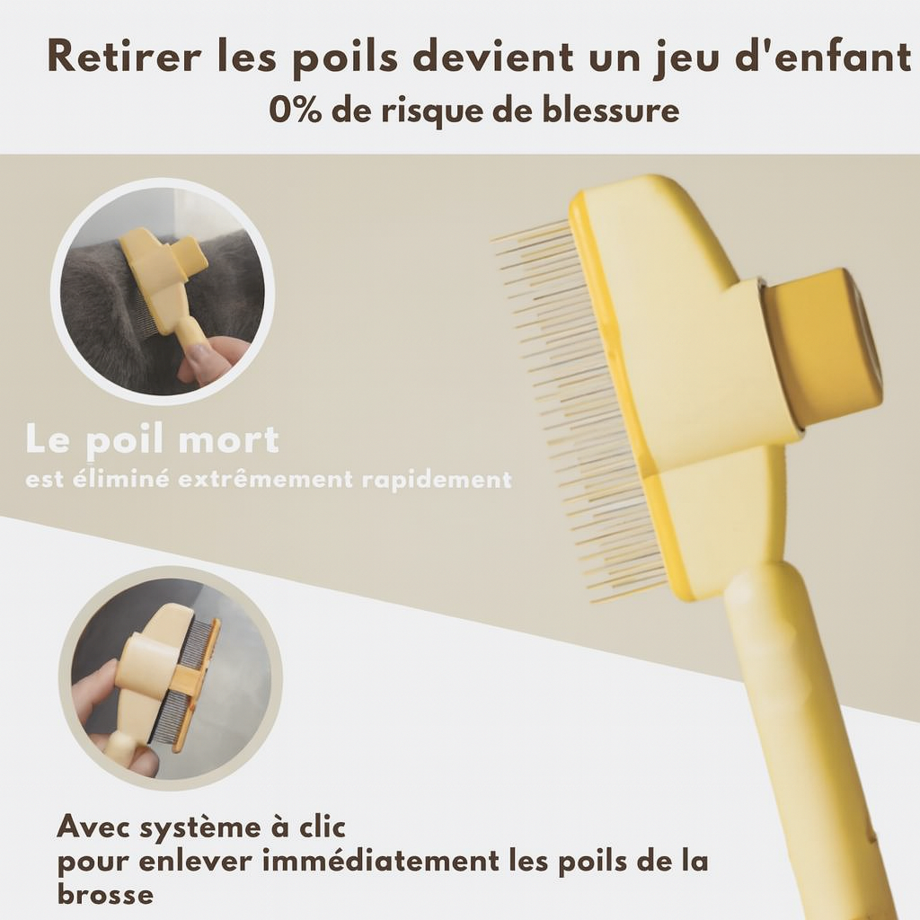 ZenBrush™ – Brosse auto-nettoyante pour chat
