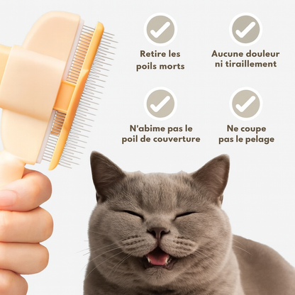 ZenBrush™ – Brosse auto-nettoyante pour chat