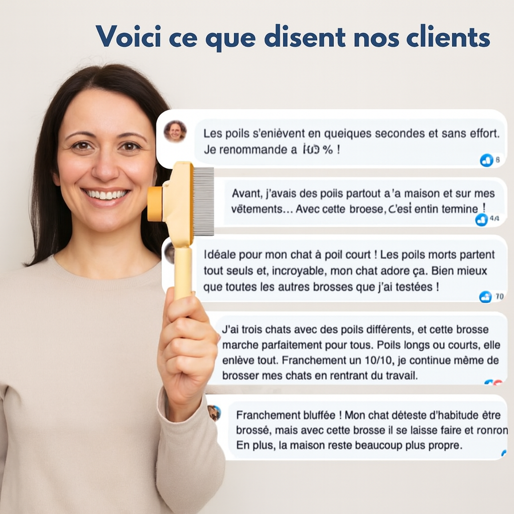 ZenBrush™ – Brosse auto-nettoyante pour chat