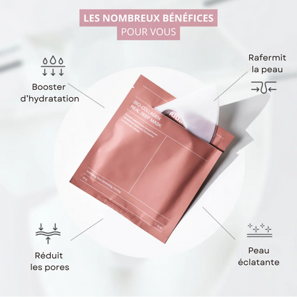 GlowLiss™ - Masque Hydratant Bio-Collagène