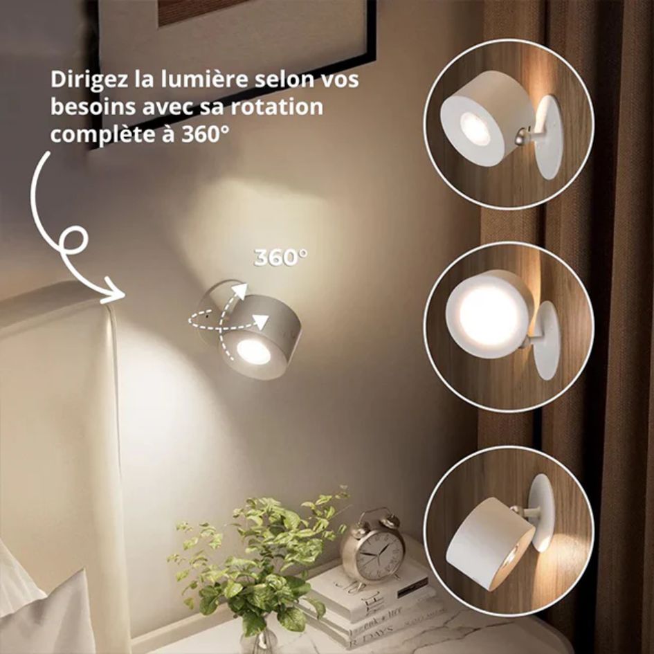 GlowWall™ - Lampe murale LED sans fil