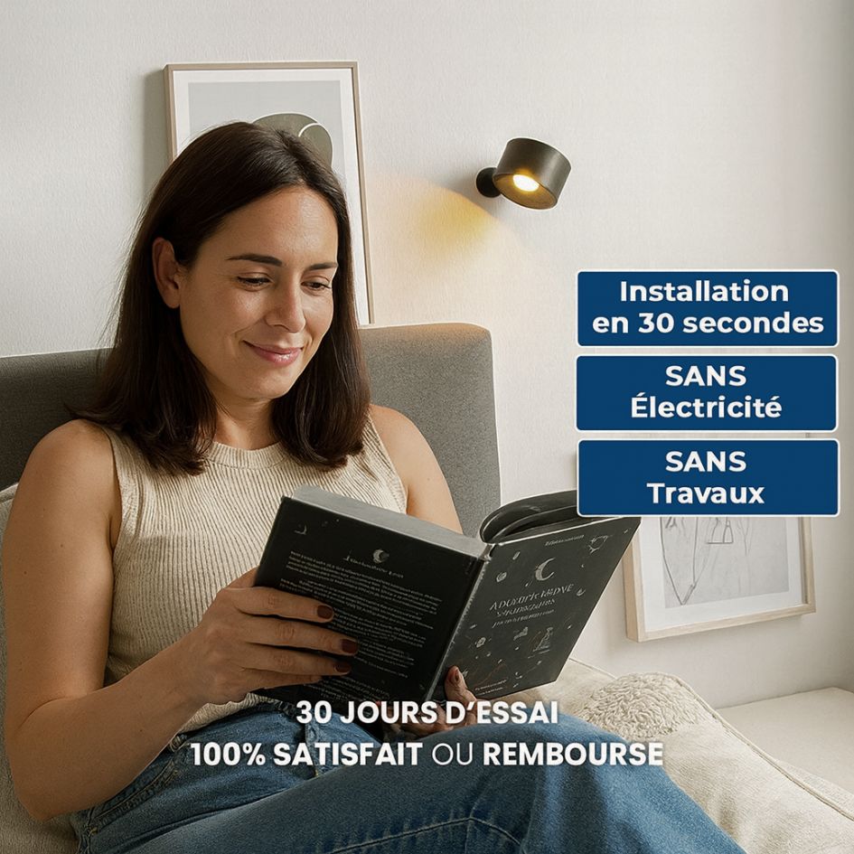 GlowWall™ - Lampe murale LED sans fil