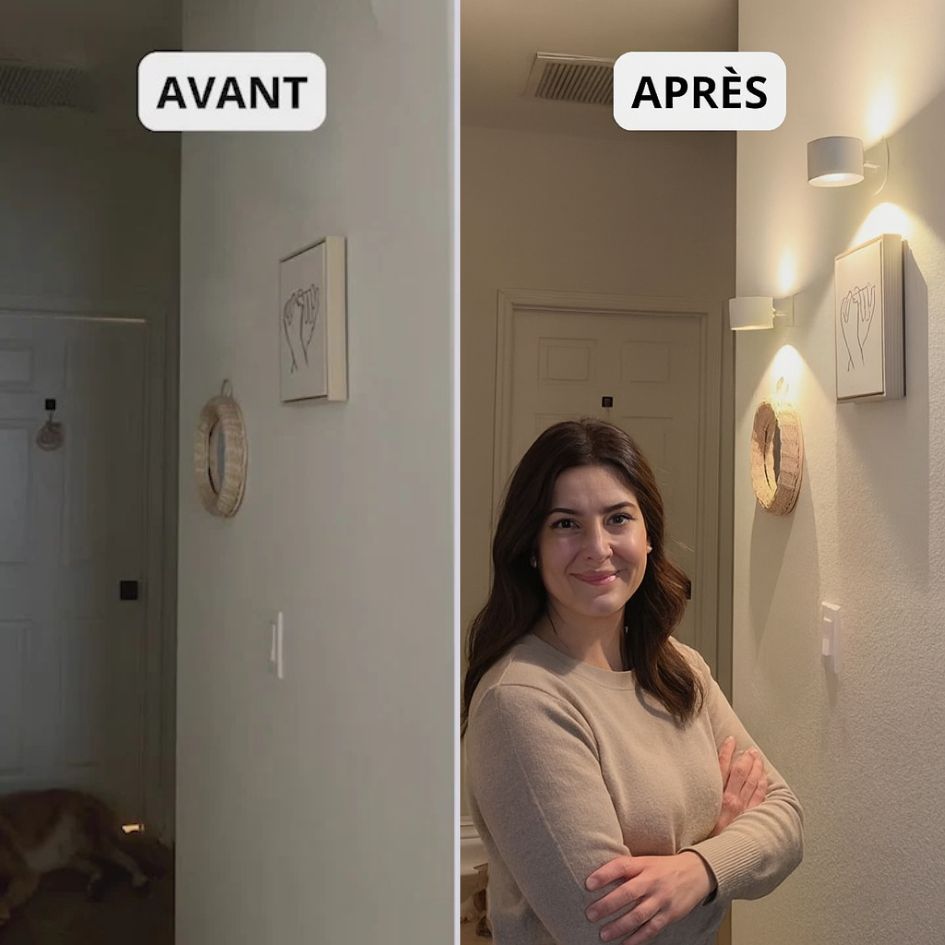 GlowWall™ - Lampe murale LED sans fil