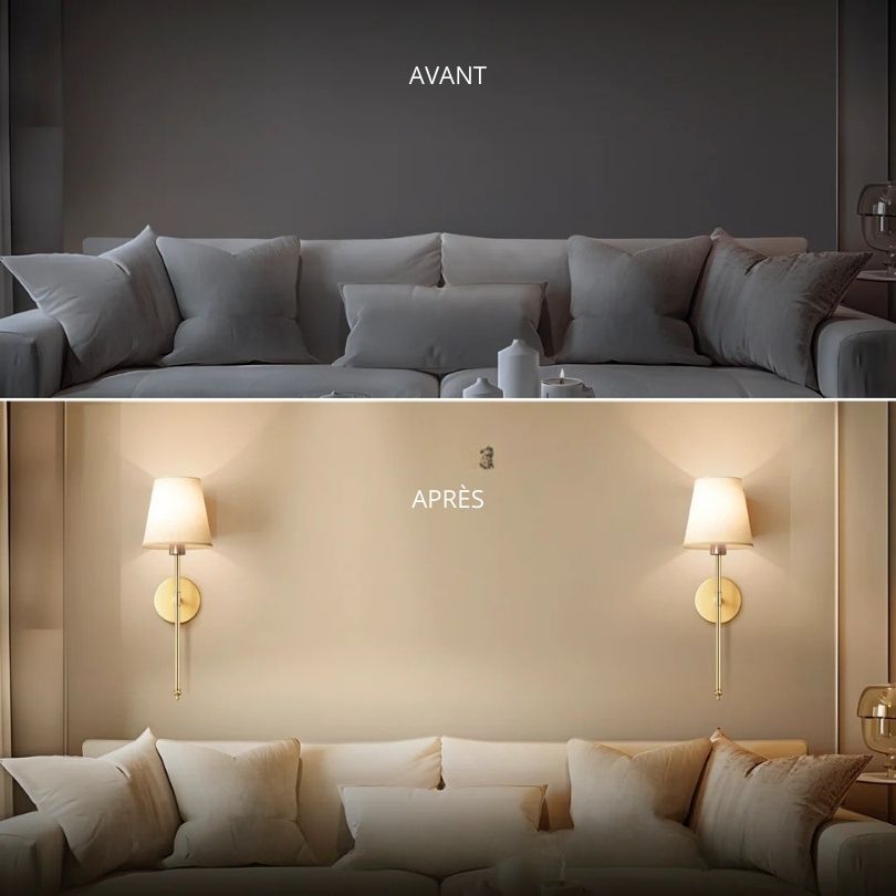 Lumina™ - Applique murale sans fil (lot de 2)