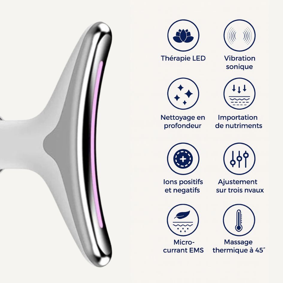 Luméa Pro™ – Sculpteur facial 7-en-1