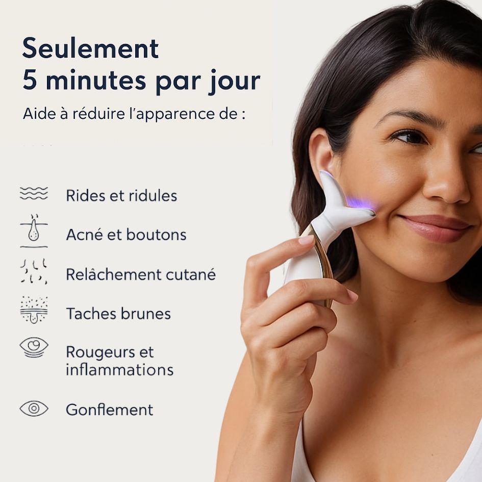 Luméa Pro™ – Sculpteur facial 7-en-1