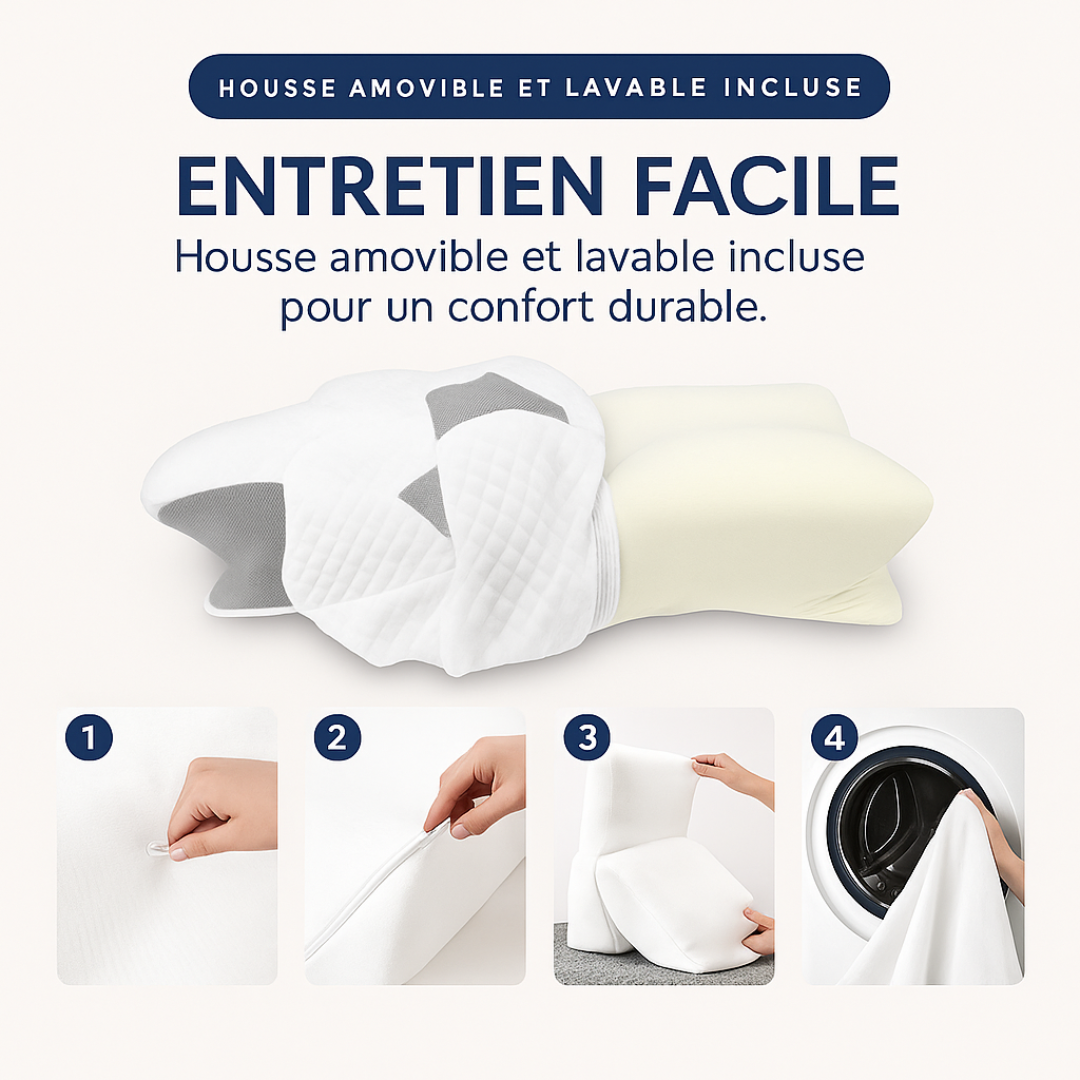Morphéa™ - Oreiller Cervical Ergonomique