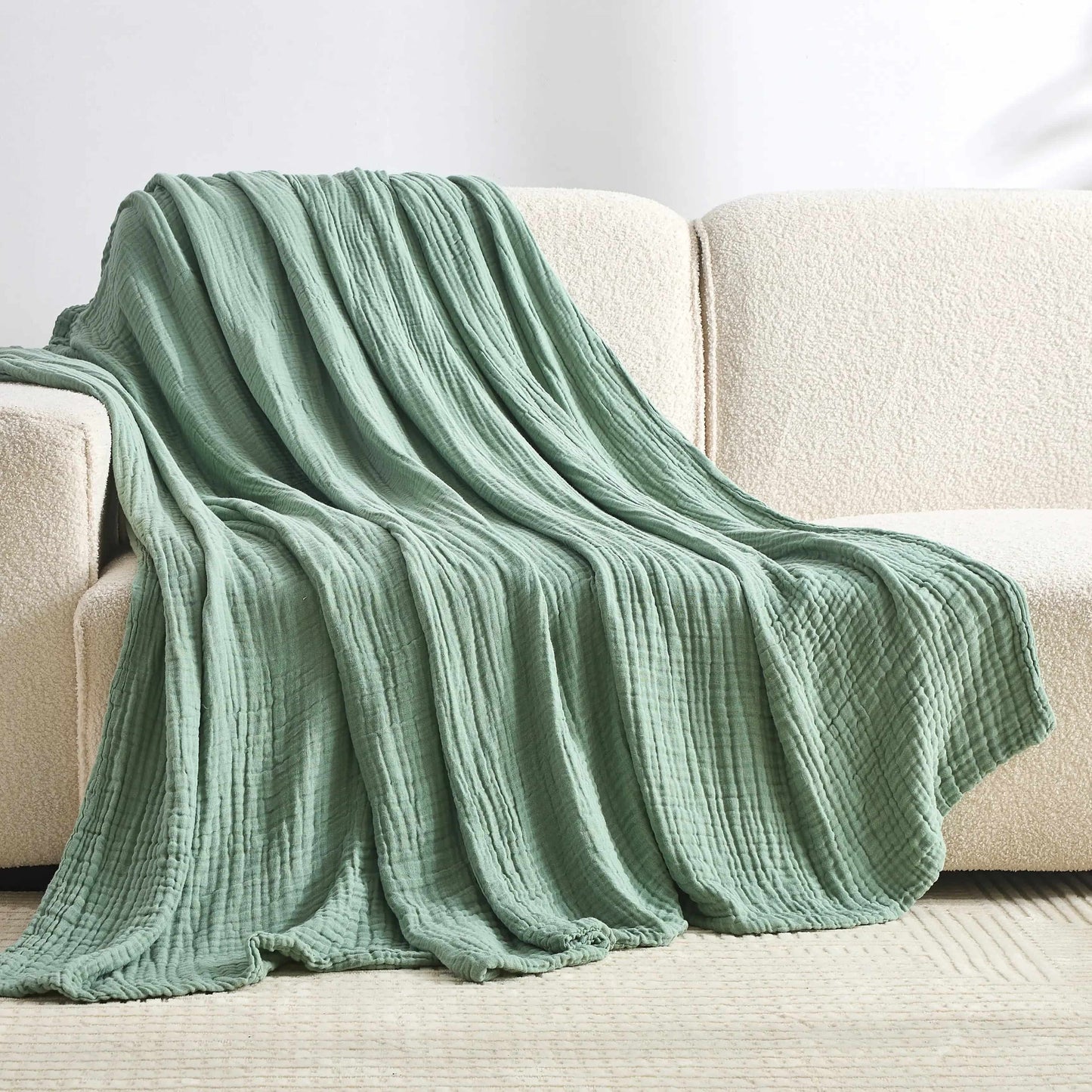 Muslin™ – Couverture 100 % coton mousseline