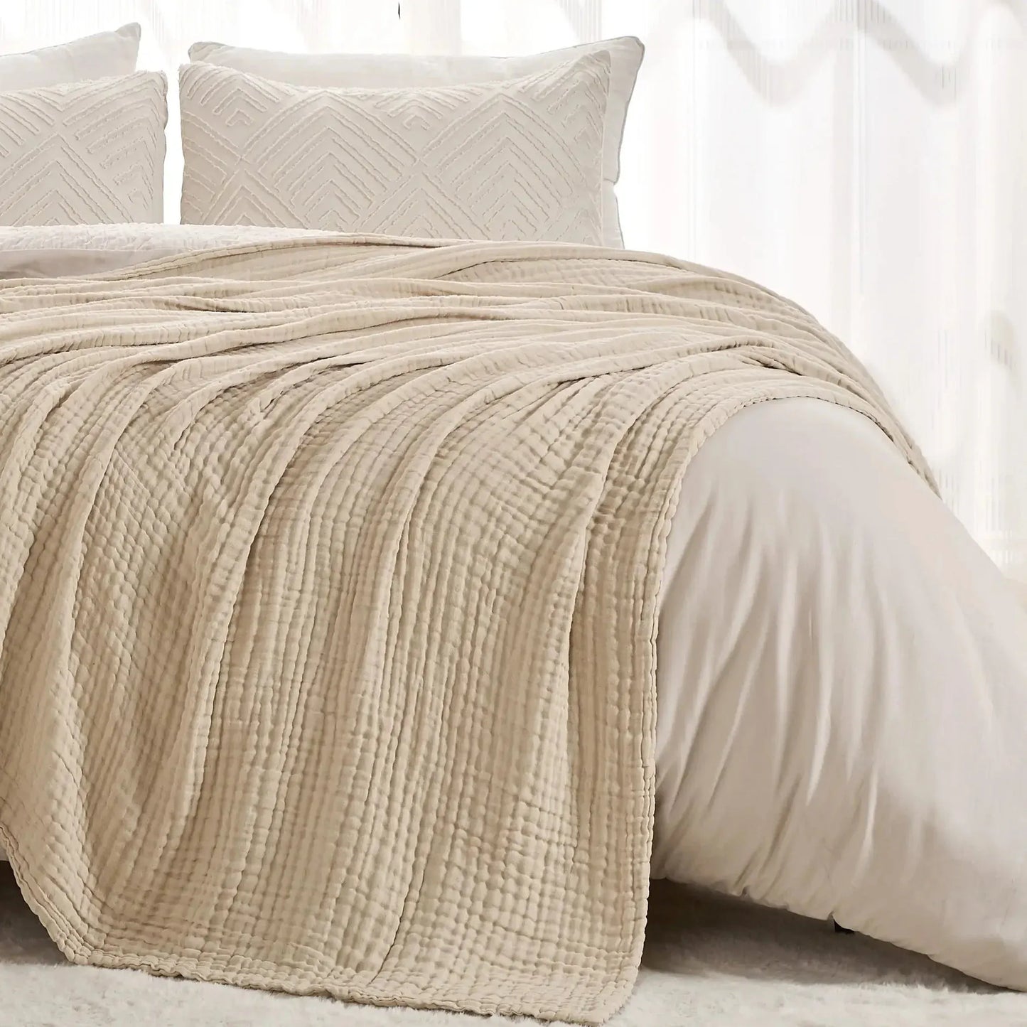 Muslin™ – Couverture 100 % coton mousseline