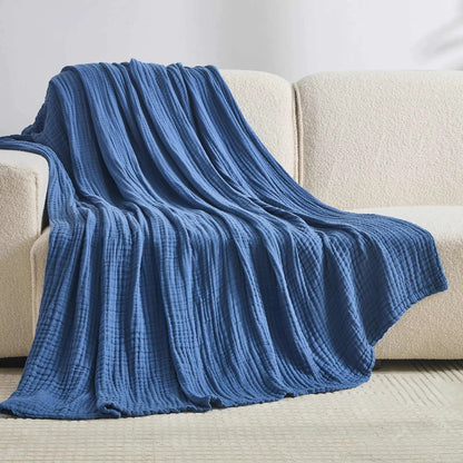 Muslin™ – Couverture 100 % coton mousseline