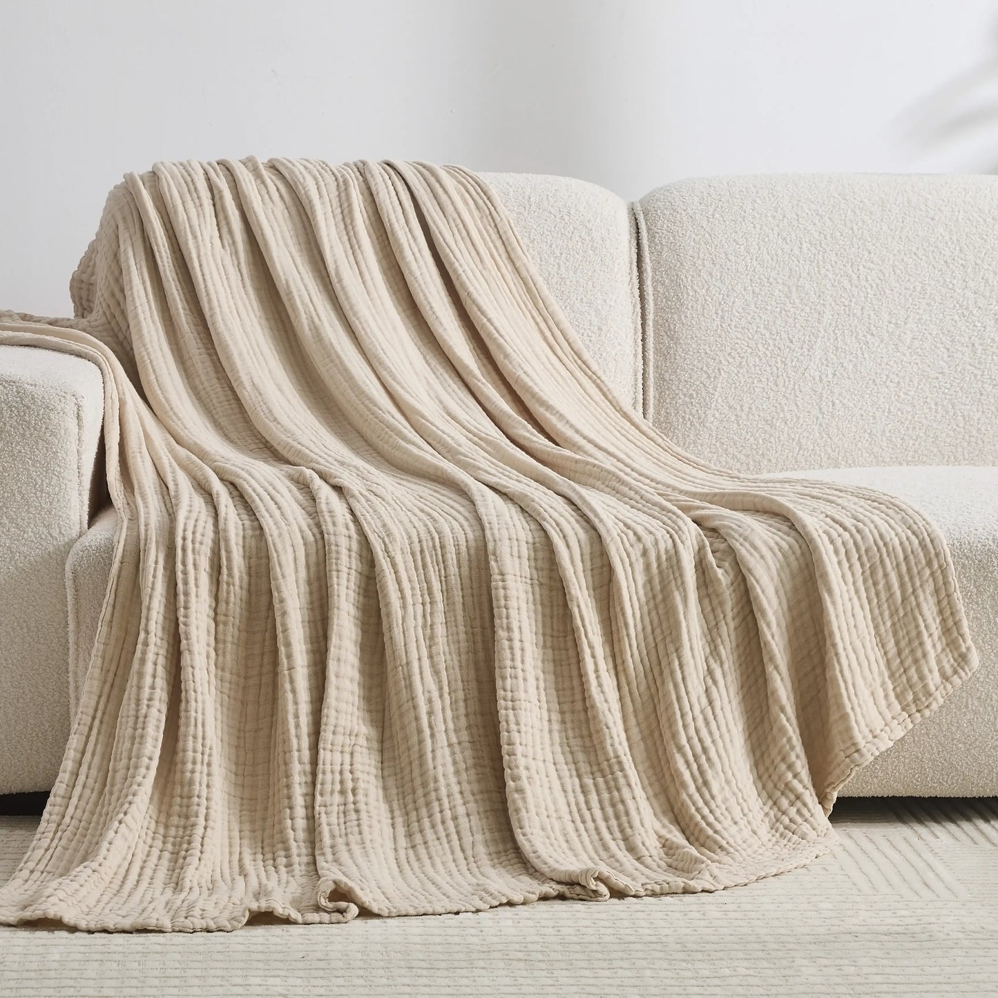 Muslin™ – Couverture 100 % coton mousseline