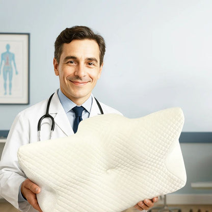 OrthoZen™ – Oreiller Ergonomique Cervical