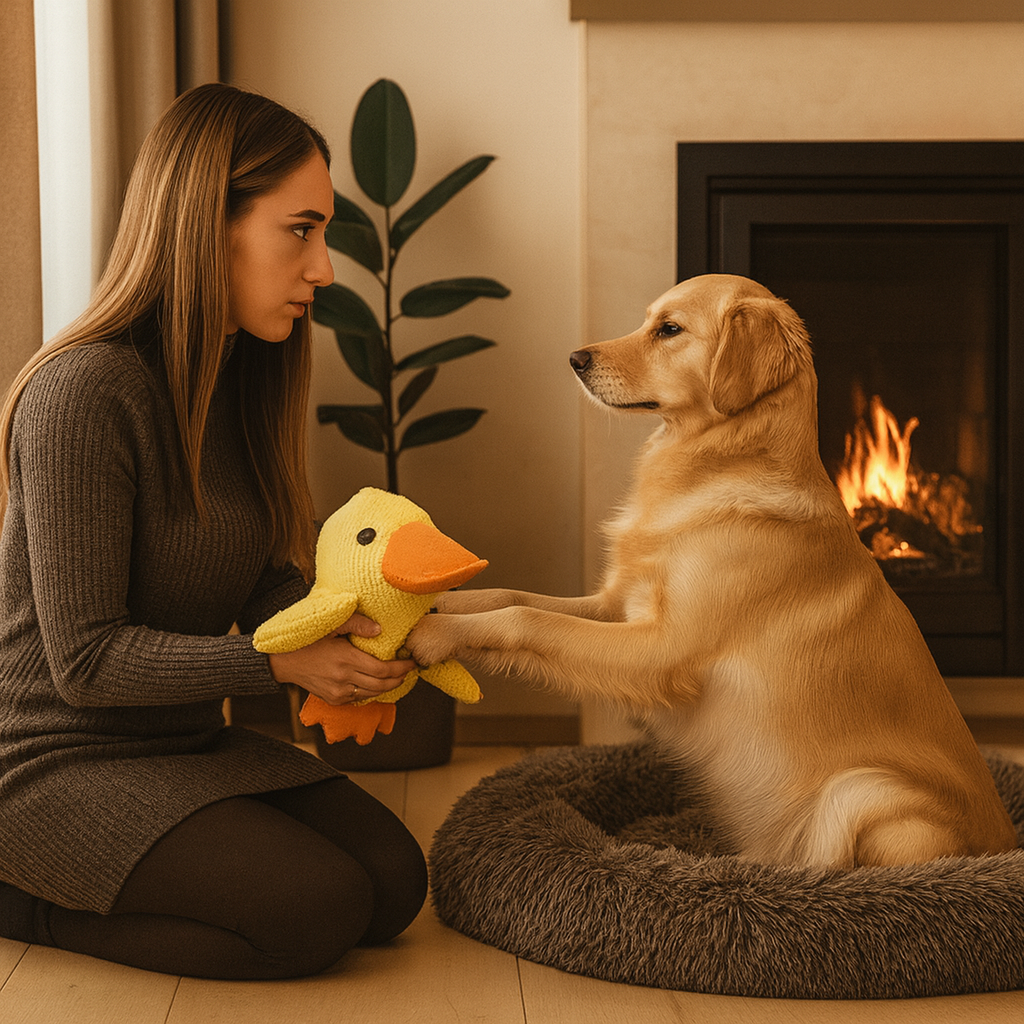 Ducky™ - Le canard anti-stress pour chien