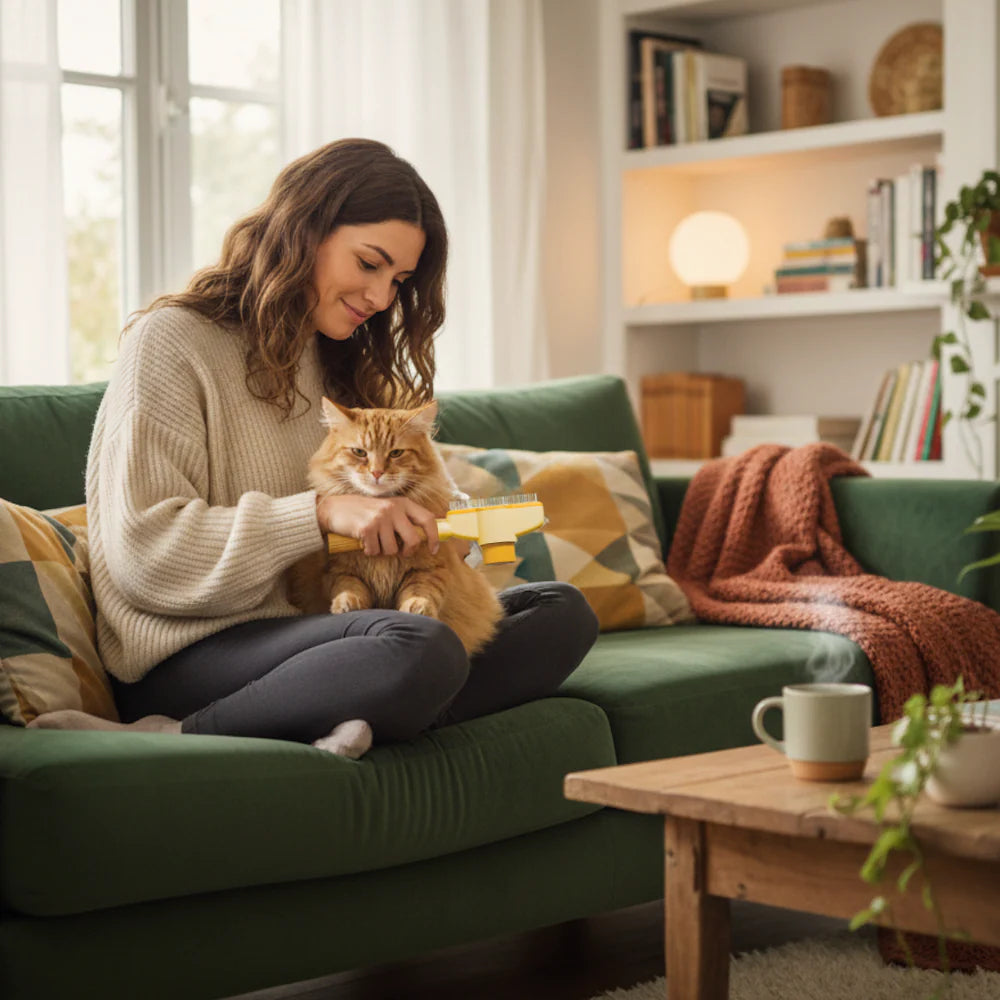 ZenBrush™ – Brosse auto-nettoyante pour chat